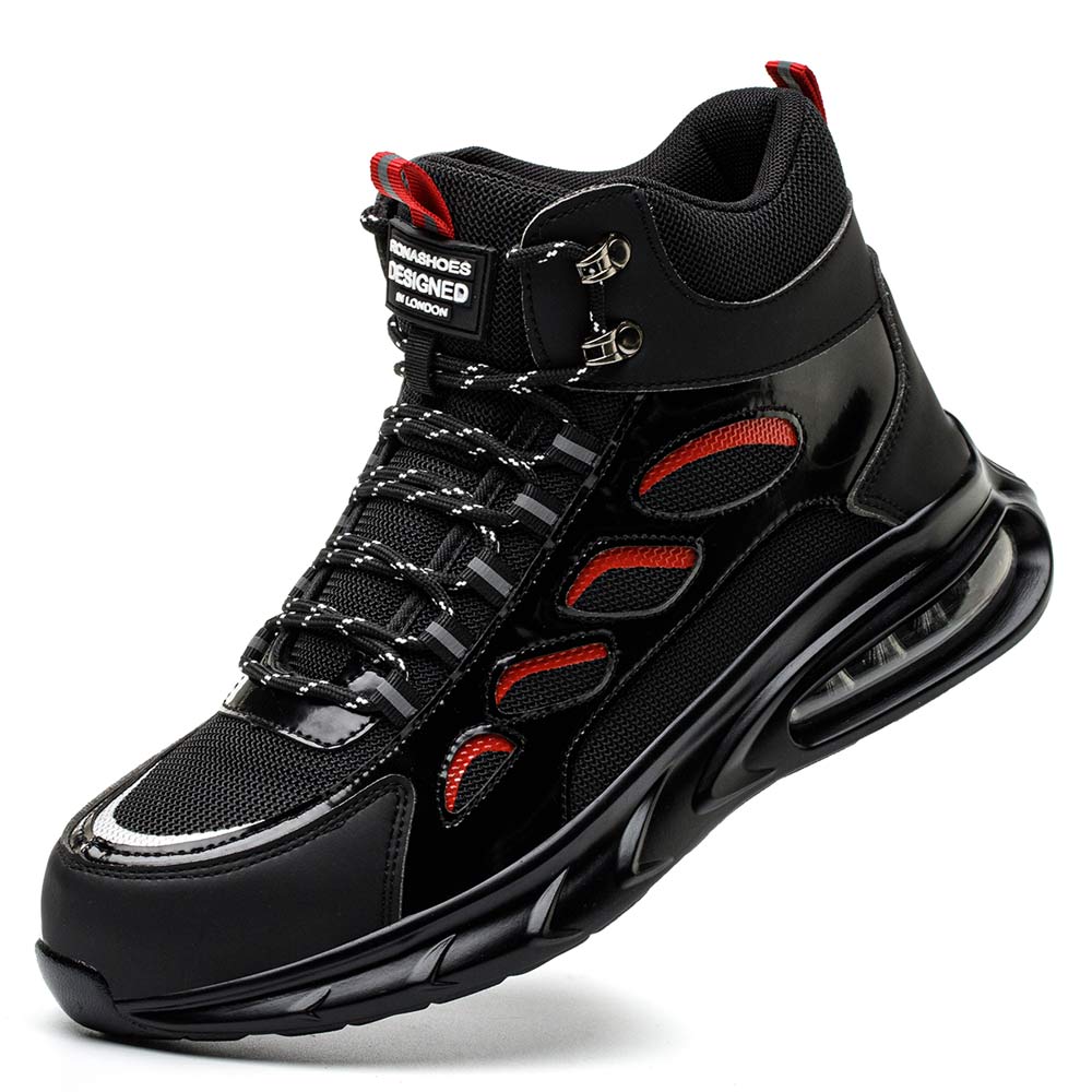 Safety Boots Work Boots Safety Shoes for Men and Women Eagle Red